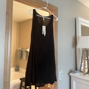 XL Soma black tank dress